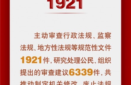 “數(shù)”說全國人大常委會工作報(bào)告