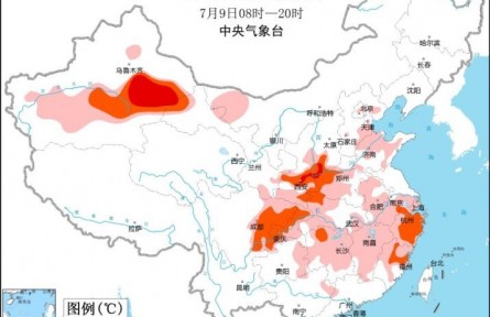 四川盆地江南等地高溫常駐 本周末華北黃淮多對(duì)流性降水