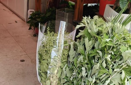 身價大漲！艾草花束成年輕人的端午“新寵”