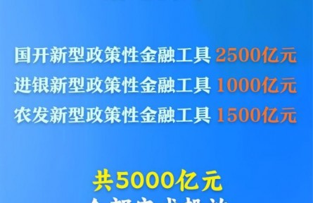 預(yù)計(jì)拉動項(xiàng)目總投資超7萬億元！5000億元新型政策性金融工具完成投放
